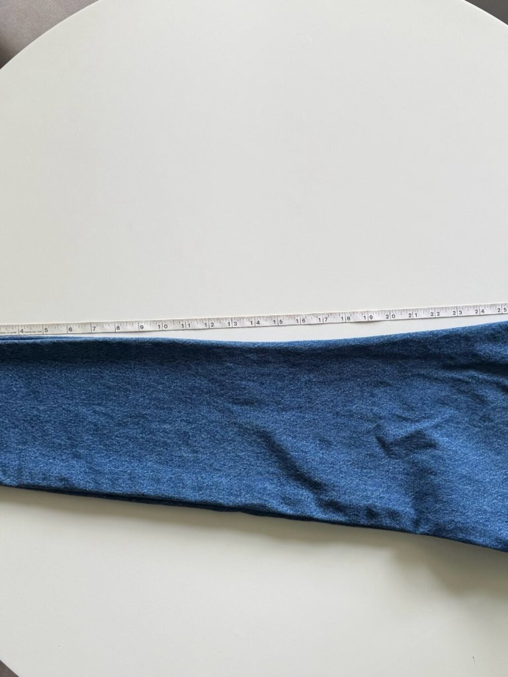 Levis Premium Wedgie Straight Jeans Jive Ship Medium Blue Raw Hem 26 22861-0110 - Picture 4 of 10